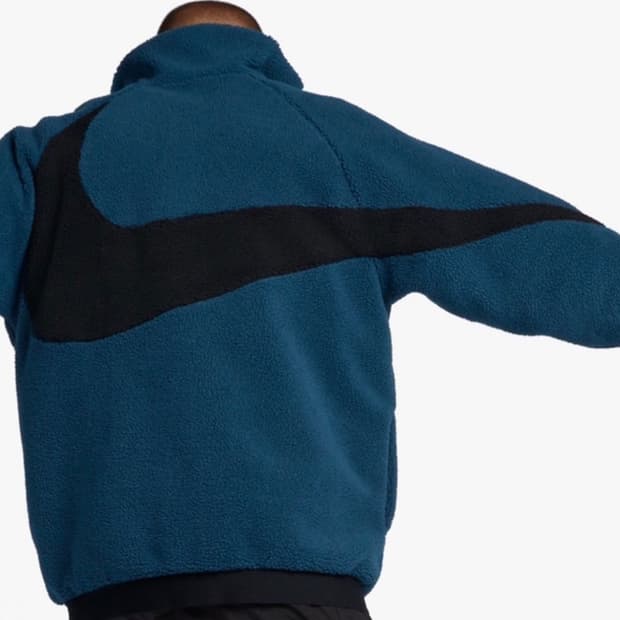 나이키 빅 스우시 리버시블 플리스 자켓 [해외:S 105권장]