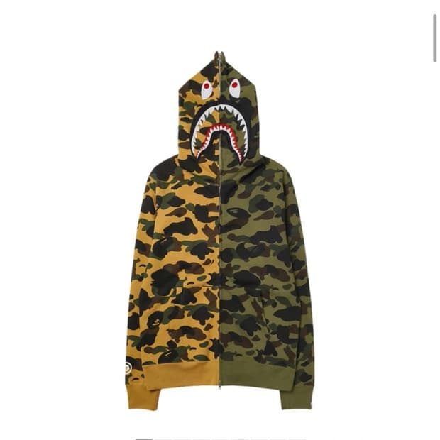 베이프 퍼스트 카모 반반 2XL 