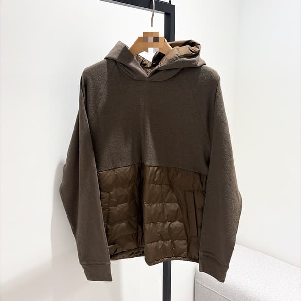 (정품/새상품) 제임스펄스 요세미티 남성 올리브 믹스 구스다운 후드