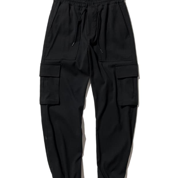 낫포너드 블랙 카고 조거 팬츠 XL