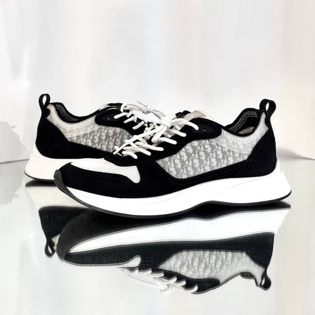 (43) 디올 b25 러너 스니커즈