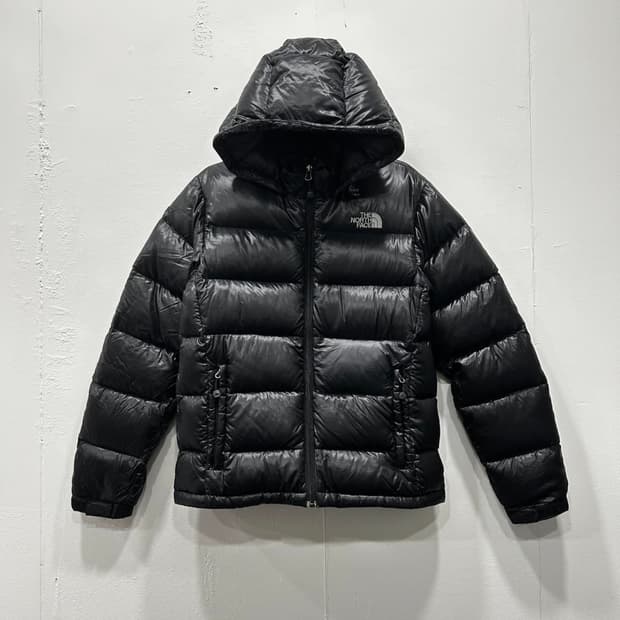 노스페이스 700 구스다운 패딩 여성 90 블랙