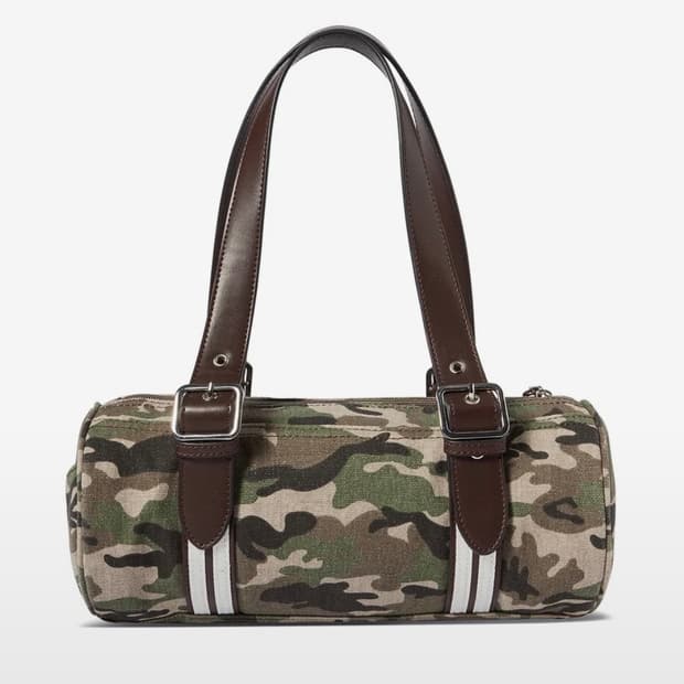 엔와이엑스엑스 POM POUCH CIRCULAR BAG CAMO