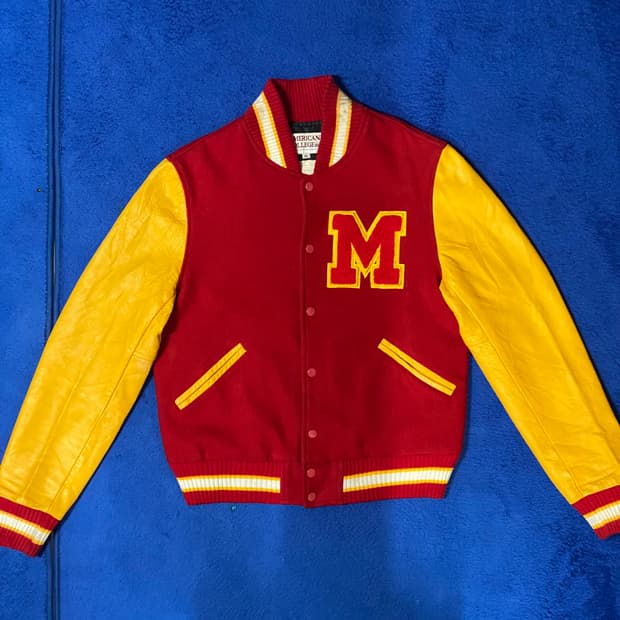 AMERICAN VINTAGE 아메리칸빈티지 마이클잭슨 바시티 자켓