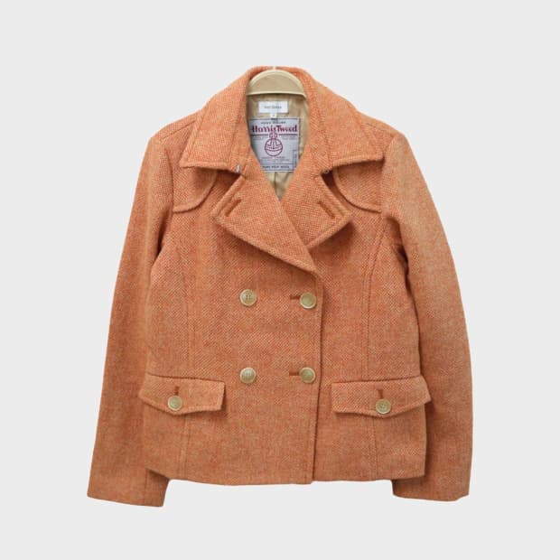 HARRIS TWEED  오네갸루 트위드 울혼방 자켓 61189