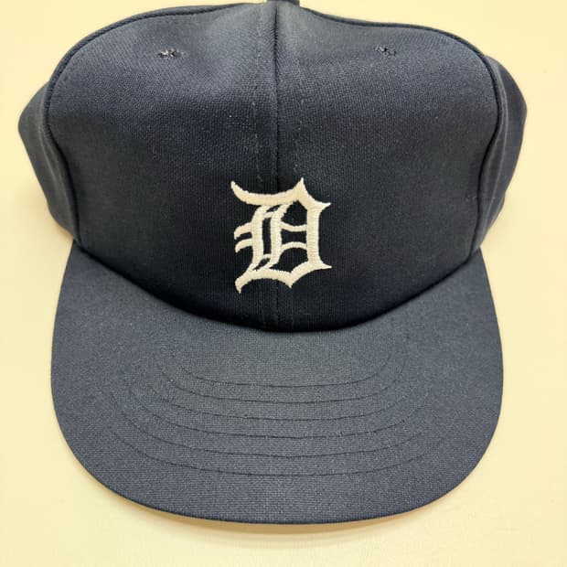 80s 빈티지 디트로이트캡