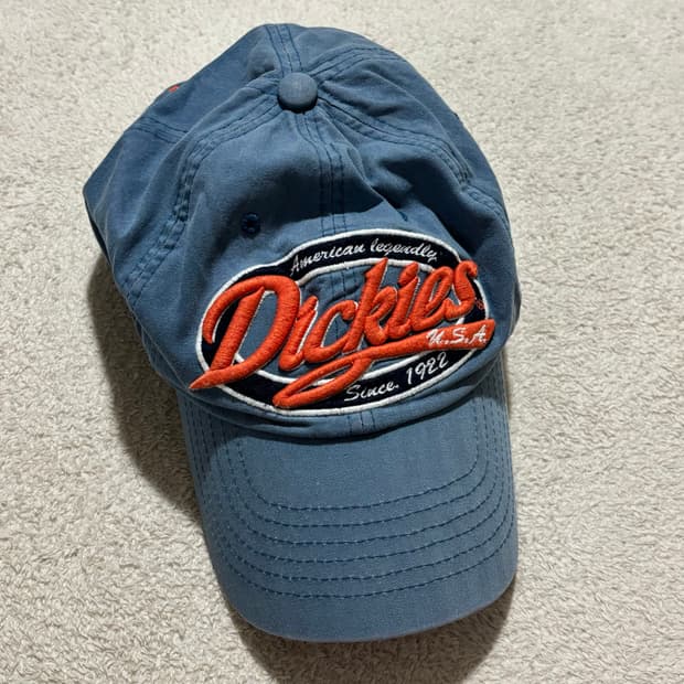 디키즈 dickies 빈티지 워싱 배색 볼캡