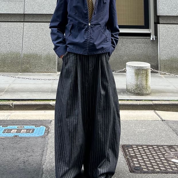 Push Push 스트라이프 팬츠