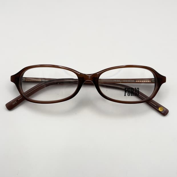 포리오 FORIO 오벌 뿔테 안경
