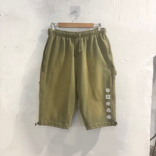 예스아이씨 카펜터 스웻 숏팬츠 