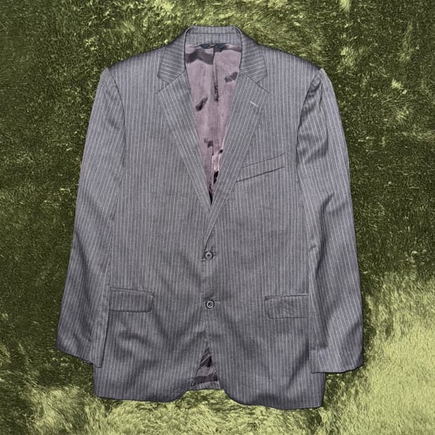 [43R] 브룩스 브라더스 346 클래식 핏 스트라이프 블레이저 자켓