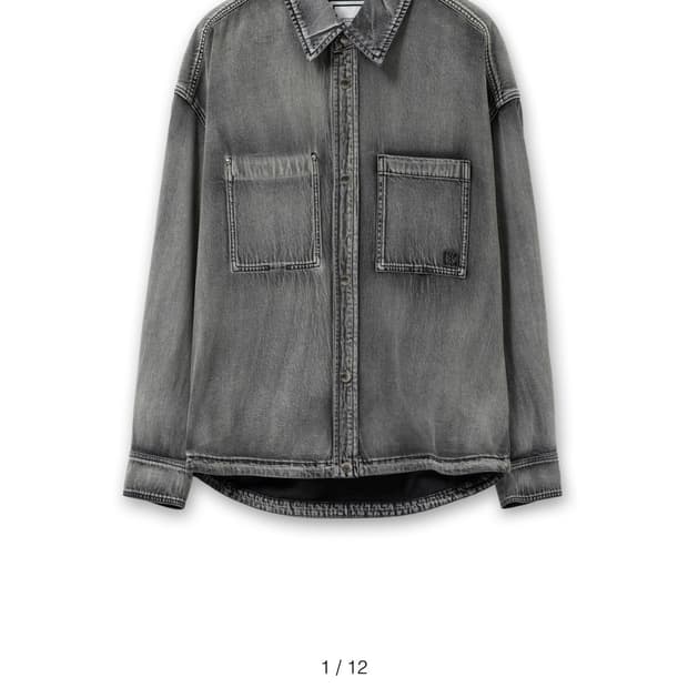 우영미 25SS  그레이 데님 셋업(50,48사이즈)