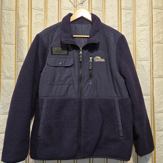 네파 남성 리버시블 뽀글이 퀼팅점퍼105