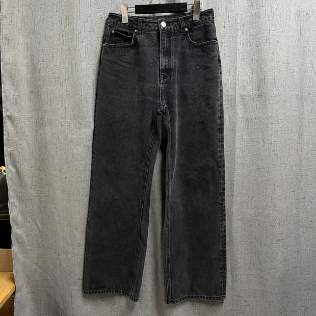 [사이즈 28] Lee 리 정품 블랙 워싱 스트레이트 청바지
