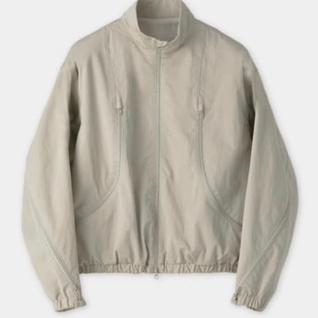 쿠어  COOR 멀티 집업 블루종 (샌드베이지)