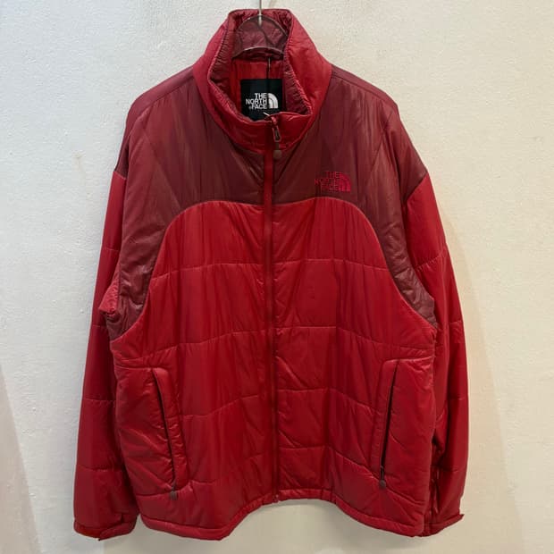 The north face red padding 