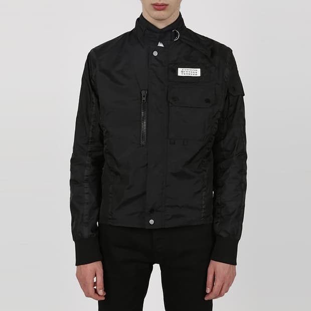 메종마르지엘라 로고탭 스포츠재킷 48size