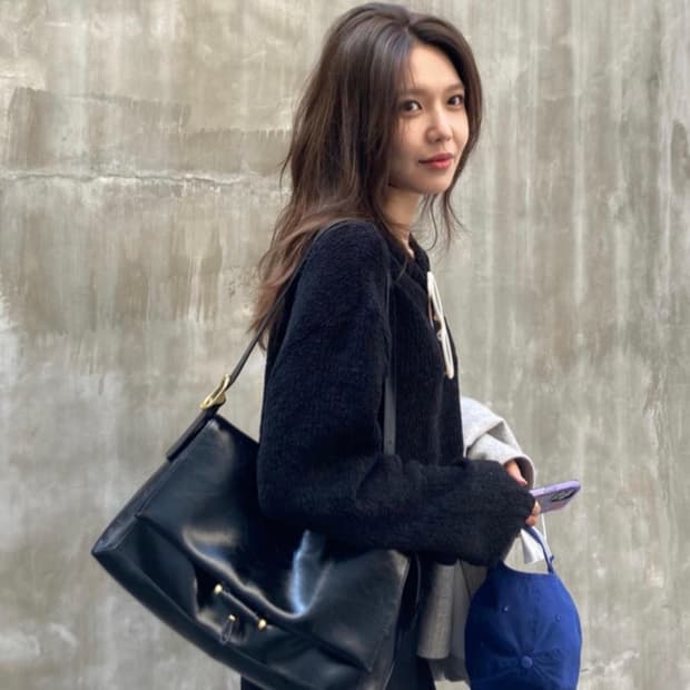 루에브르 삭드자뎅 숄더백 라지