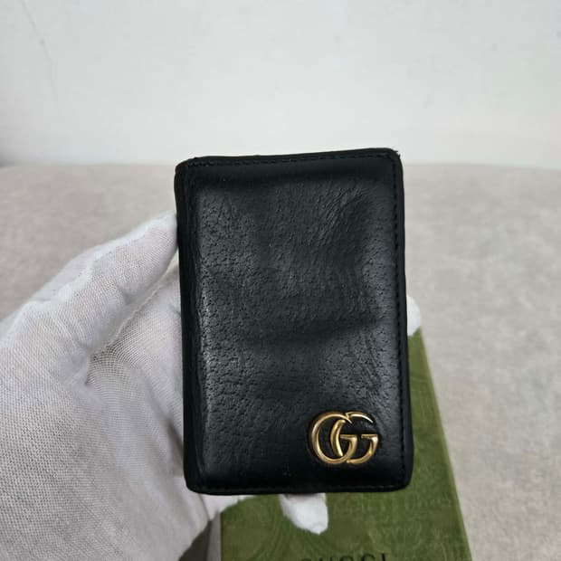 [보증서 정품] 구찌 마몬트 카드지갑