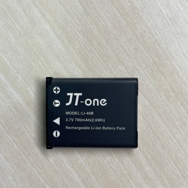 JT-one LI-40B 카메라 배터리 디카 배터리 (올림푸스, 후지필름