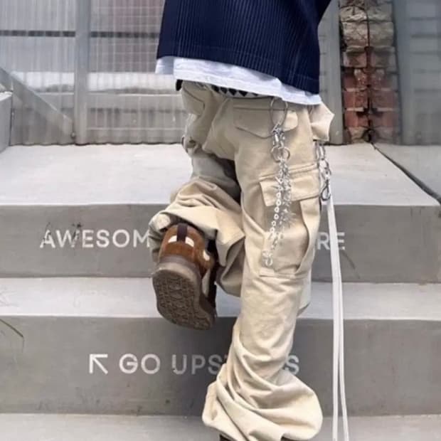 [2] 언타이틀드아이딜 M-65 카고팬츠 베이지