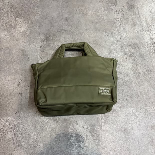 PORTER 요시다포터 탱커 스몰 토트백 세이지그린 일본제