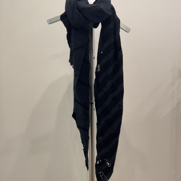 미하라 야스히로 디스트레스드 머플러