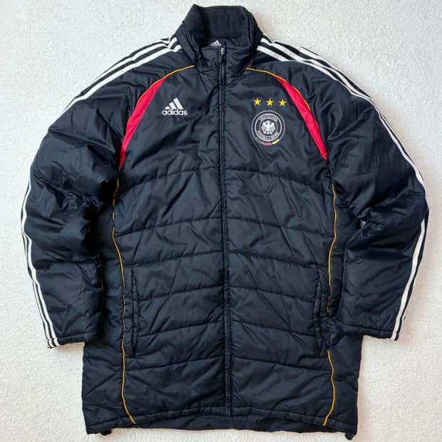 아디다스 x 독일 06's 국대 돕바 롱 패딩 PN5889