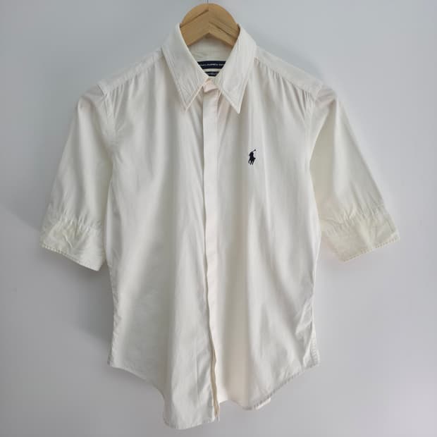 [M] 폴로 랄프로렌 화이트 반팔 셔츠