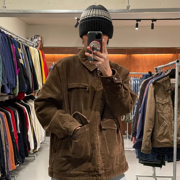 빈티지 코듀로이 자켓  