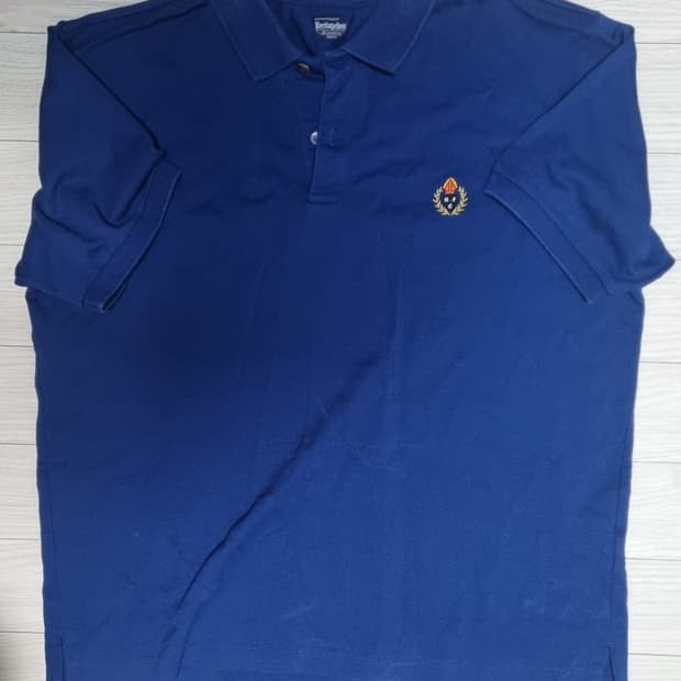 헤리티지플로스 카라티 반팔 티셔츠 블루 M사이즈