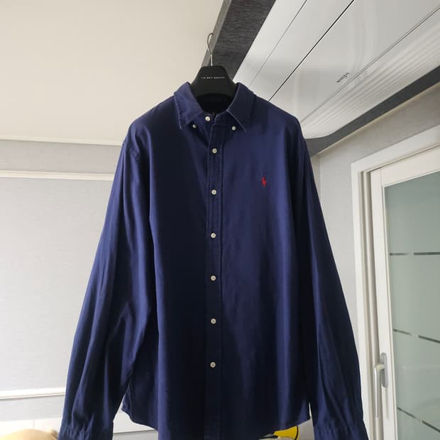 [거의 새것] 폴로 랄프로렌 네이비 셔츠 남방 클래식 xl
