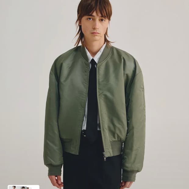 [46]엘무드 왕 헤비 나일론 ma-1