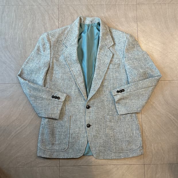 빈티지 해리스트위드 울 자켓 