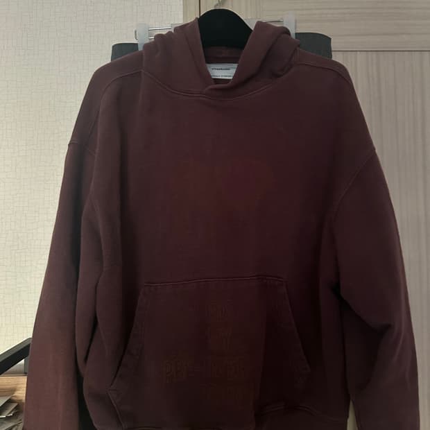 비바스튜디오 버건디 후드