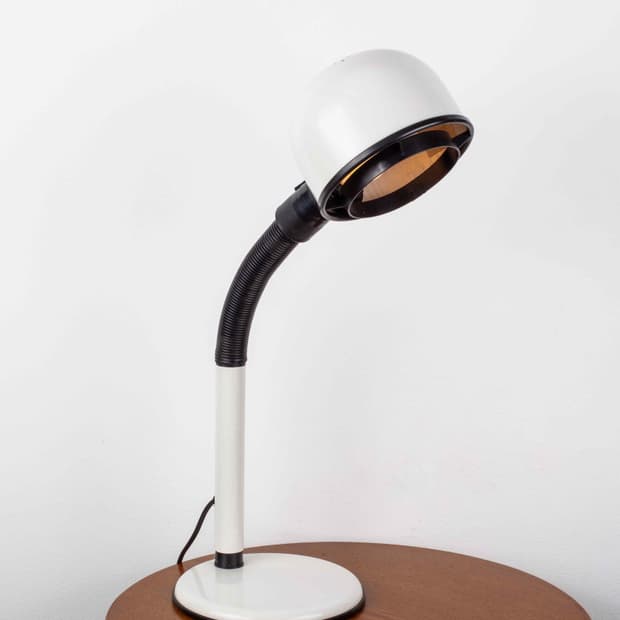 70년대 스웨덴 빈티지 테이블조명 알다 블랙