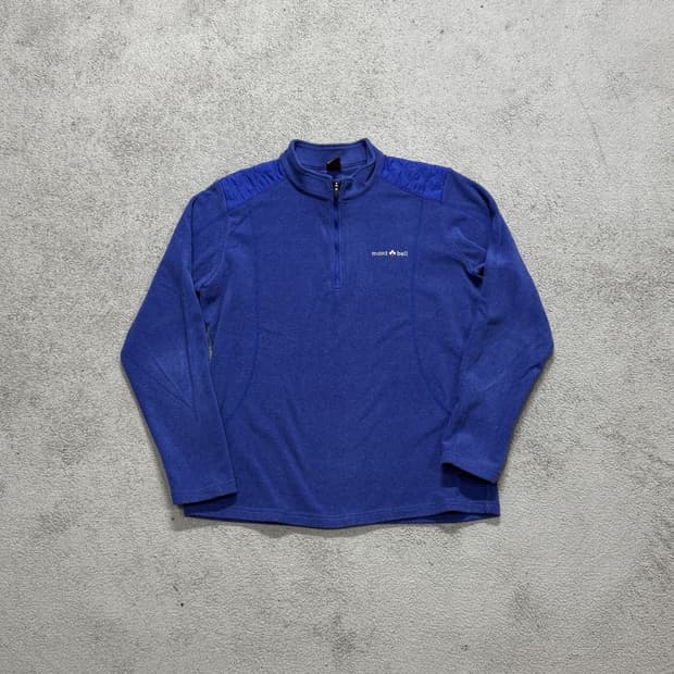 몽벨 반집업 네이비 L