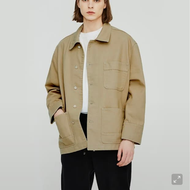 더니트컴퍼니 남성 면자켓 데님자켓 L (100)