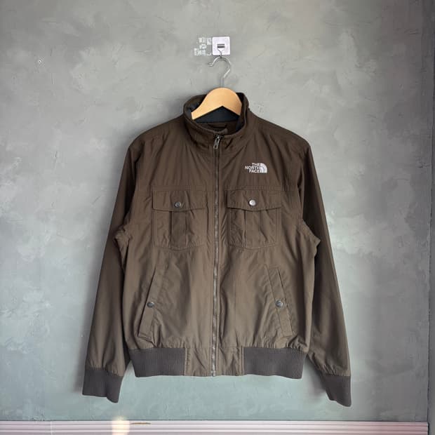 노스페이스 하이벤트 카고 자켓 브라운