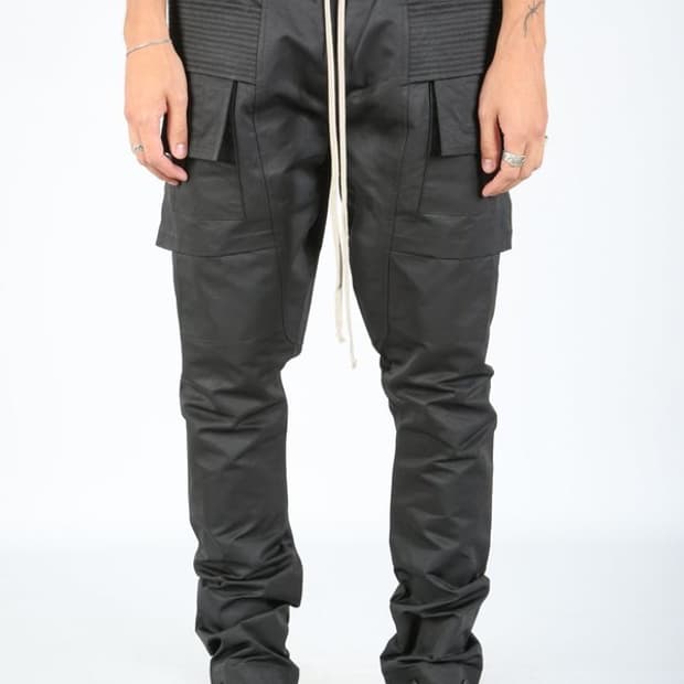 릭오웬스 다크쉐도우 태권도 크리치 카고 팬츠 mu xs