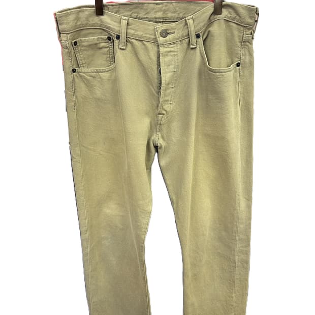 Levi's 501 오리지널 핏 베이지 코튼팬츠