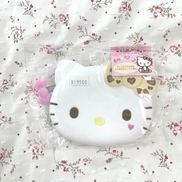 Hello kitty 헬로키티 실리콘 파우치 갸루키티 호피키티 파우치