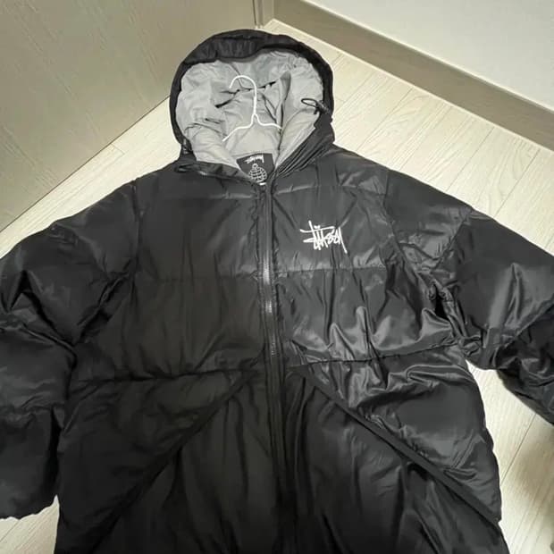 스투시 다운 퍼퍼 패딩 M