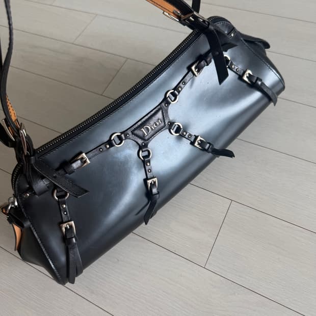 디올 하드코어 피어싱 숄더백