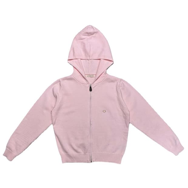 라퍼지우먼 블라썸 니트 후드집업 S