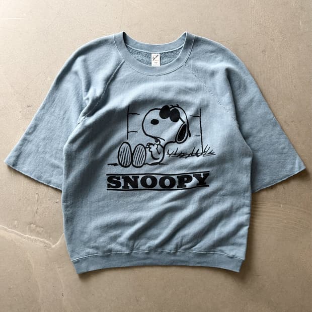 Snoopy Short Sleeve Sweatshirt