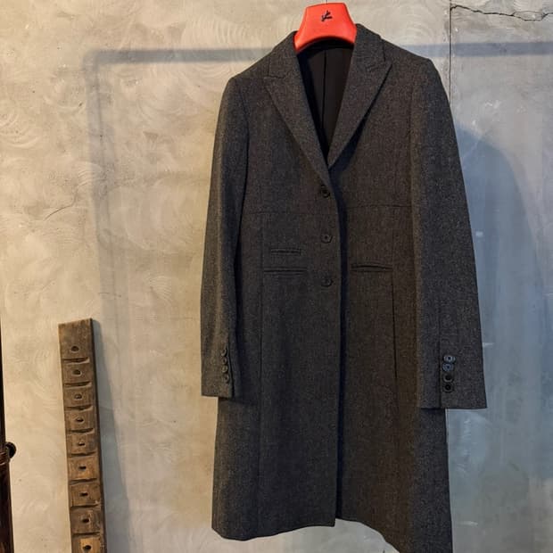 닐바렛 싱글 브레스티드 코트 55~66