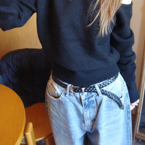 아워캐비넷 netty shoulder knit