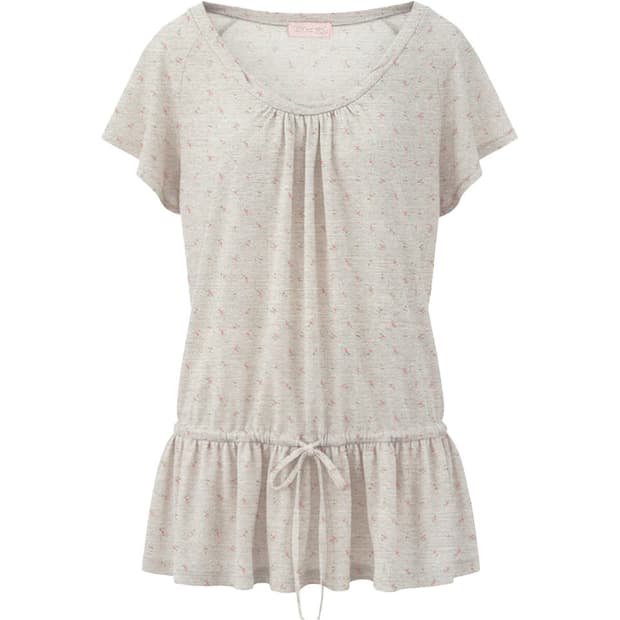 익스파이어드 걸 STILL FLOWER TOP ASH IVORY