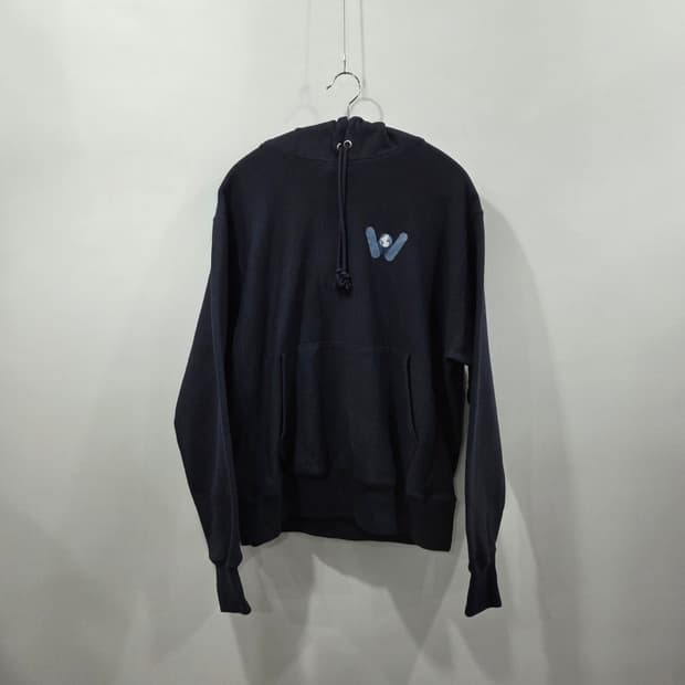 챔피온 블루택 리버스위브 기모 후드티 M